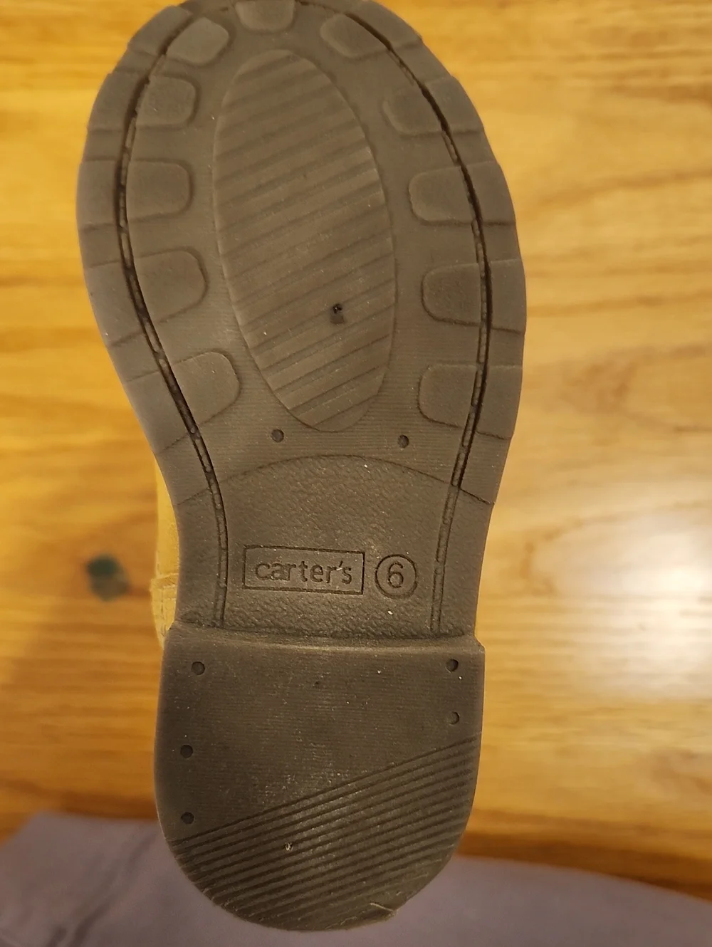 Carter's Girls Tan Riding Boots (Size 6)